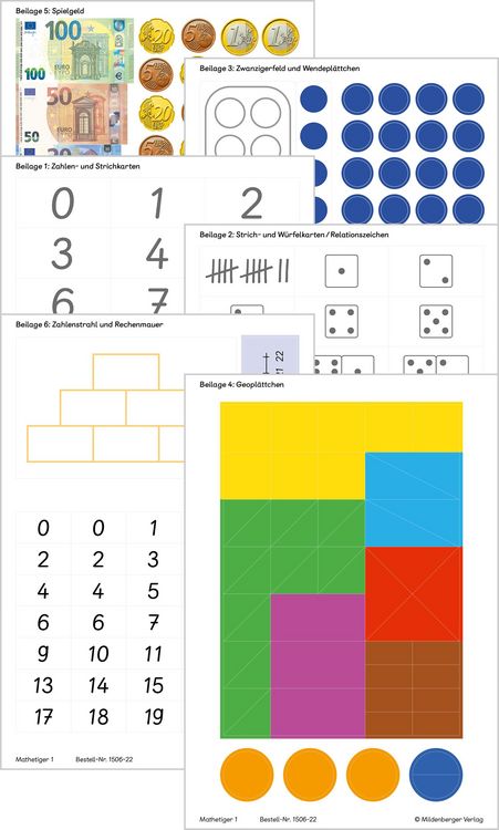 Produktbild: Mathetiger 1 &ndash; Sch&uuml;lerbuch
