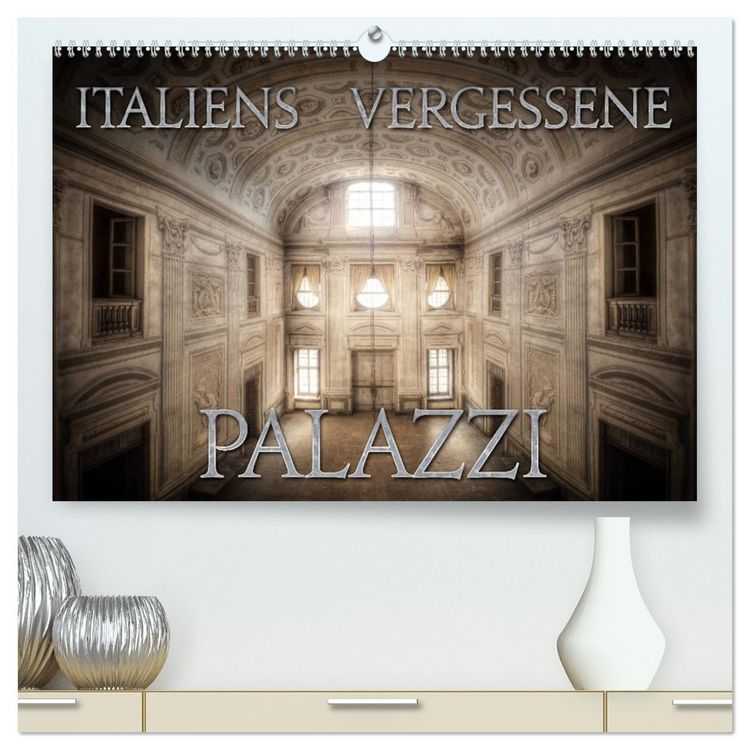 Produktbild: Italiens vergessene Palazzi (hochwertiger Premium Wandkalender 2026 DIN A2 quer), Kunstdruck in Hochglanz