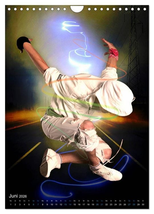 Produktbild: Streetdance - Dynamik pur (Wandkalender 2026 DIN A4 hoch), CALVENDO Monatskalender