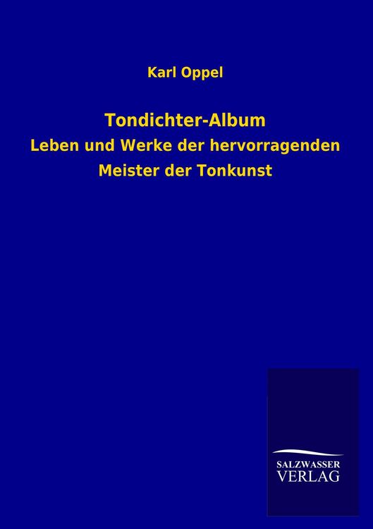 Produktbild: Tondichter-Album