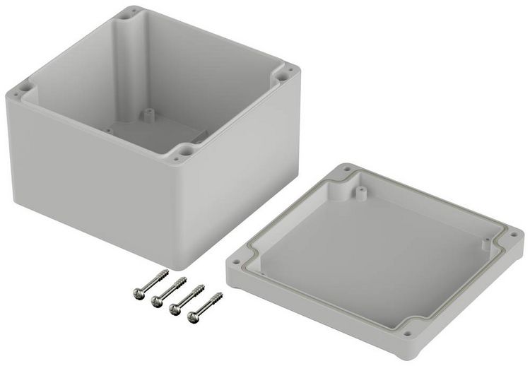 Produktbild: Bopla EUROMAS ET 227 F 63227200 Industrie-Geh&auml;use 122 x 120 x 87 ABS Hellgrau 1St.