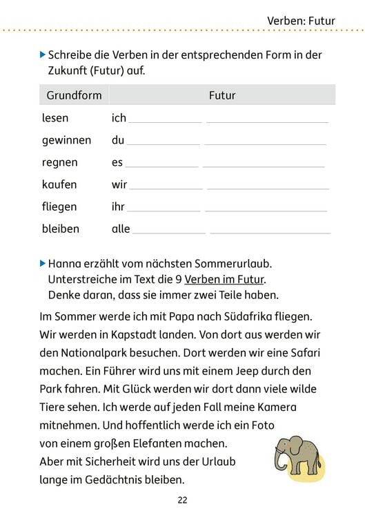 Produktbild: Mein &Uuml;bungsheft Grammatik 4. Klasse