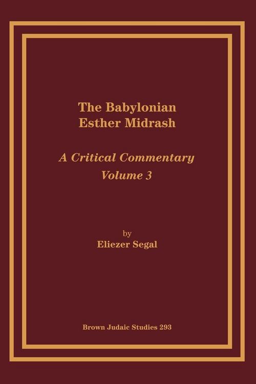 Produktbild: The Babylonian Esther Midrash