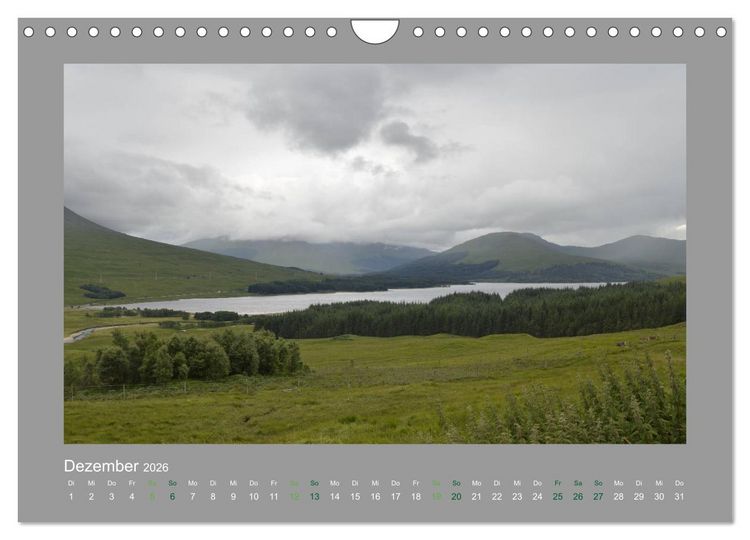Produktbild: Argyll (Wandkalender 2026 DIN A4 quer), CALVENDO Monatskalender