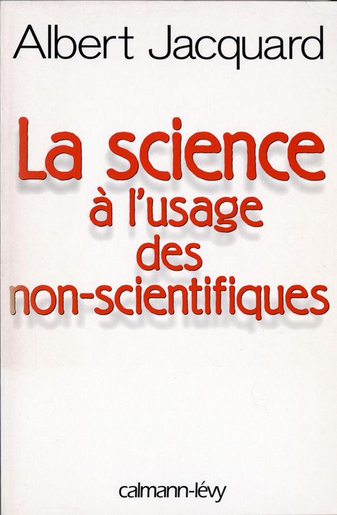 Produktbild: La Science &agrave; l'usage des non-scientifiques
