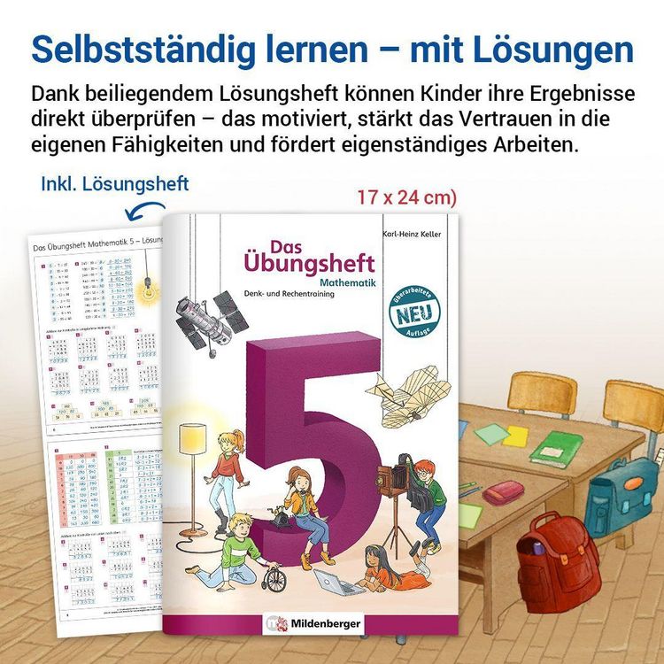 Produktbild: Das &Uuml;bungsheft Mathematik 5 &ndash; &Uuml;berarbeitete Neuauflage