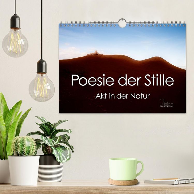 Produktbild: Poesie der Stille &ndash; Akt in der Natur (Wandkalender 2026 DIN A4 quer), CALVENDO Monatskalender