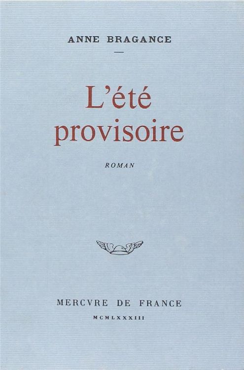 Produktbild: L'&eacute;t&eacute; provisoire