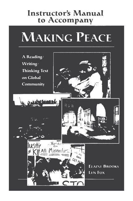 Produktbild: Making Peace Instructor's Manual