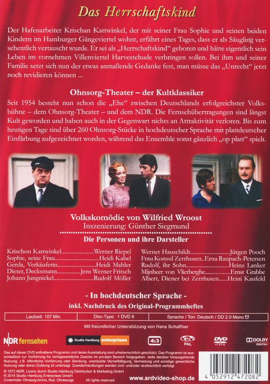 Produktbild: Ohnsorg Theater - Das Herrschaftskind