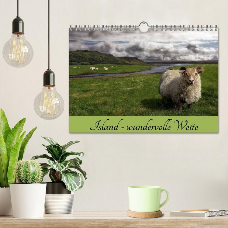Produktbild: Island - wundervolle Weite (Wandkalender 2026 DIN A4 quer), CALVENDO Monatskalender