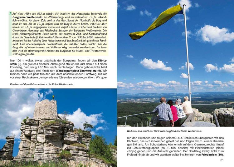 Produktbild: ROTHER Wanderf&uuml;hrer Goldsteig. Alle Etappen der Nord- und der S&uuml;droute von Marktredwitz nach Passau
