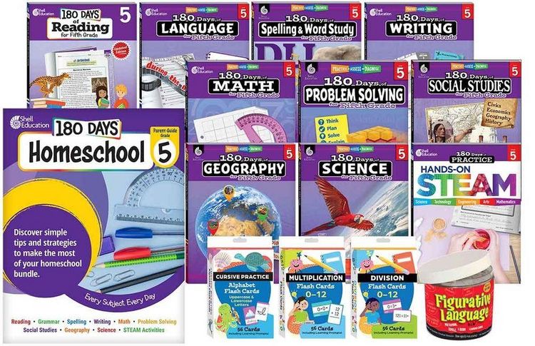 Produktbild: 180 Days(tm) Homeschool Grade 5 Set