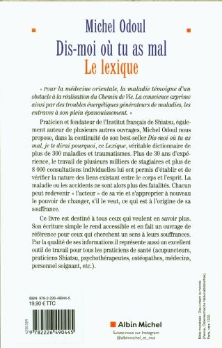 Produktbild: Le lexique de Dis-moi o&ugrave; tu as mal