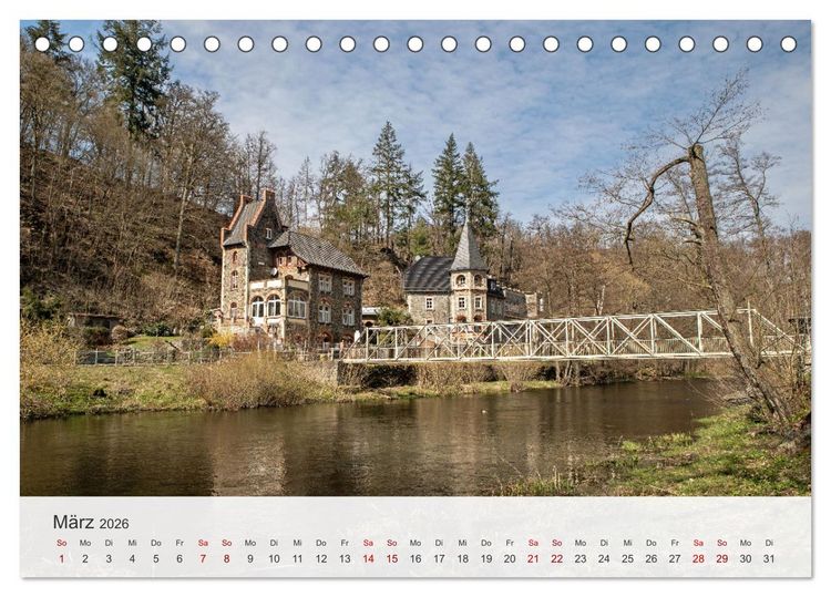 Produktbild: Sagenumwobener Harz (Tischkalender 2026 DIN A5 quer), CALVENDO Monatskalender