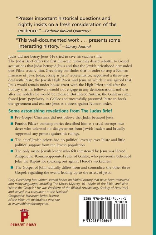 Produktbild: The Judas Brief