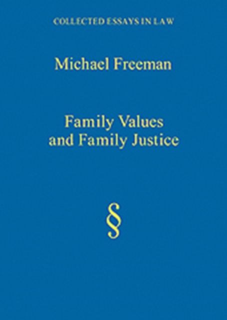 Produktbild: Freeman, M: Family Values and Family Justice