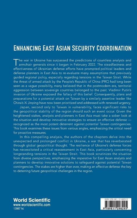 Produktbild: ENHANCING EAST ASIAN SECURITY COORDINATION