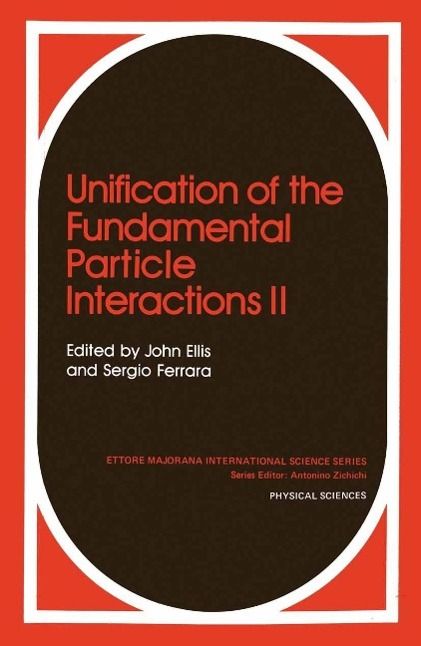 Produktbild: Unification of the Fundamental Particle Interactions II