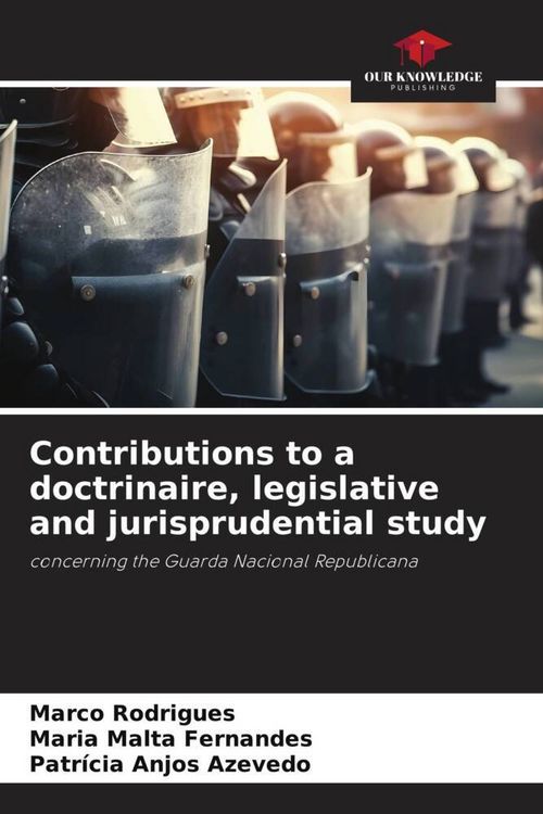 Produktbild: Contributions to a doctrinaire, legislative and jurisprudential study