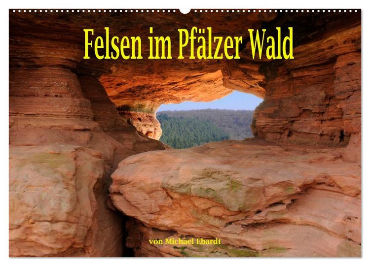 Produktbild: Felsen im Pf&auml;lzer Wald (Wandkalender 2026 DIN A2 quer), CALVENDO Monatskalender