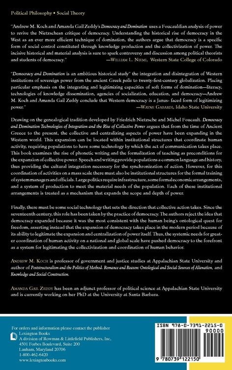 Produktbild: Democracy and Domination