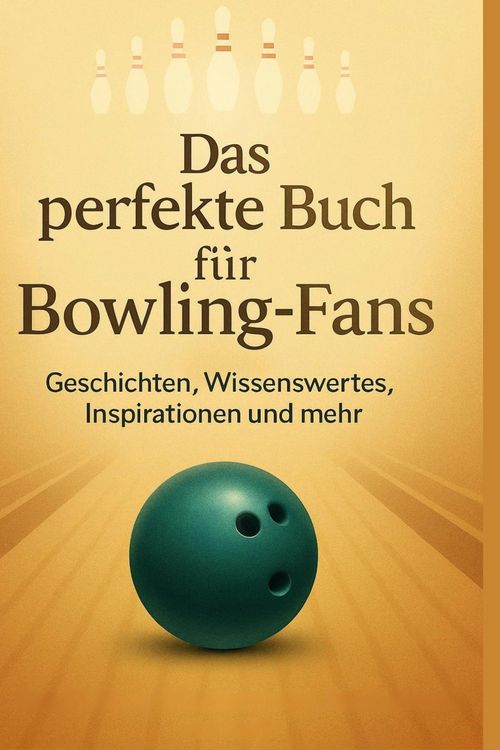 Produktbild: Das perfekte Buch f&uuml;r Bowling-Fans