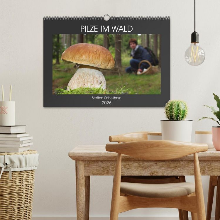Produktbild: PILZE IM WALD (Wandkalender 2026 DIN A3 quer), CALVENDO Monatskalender