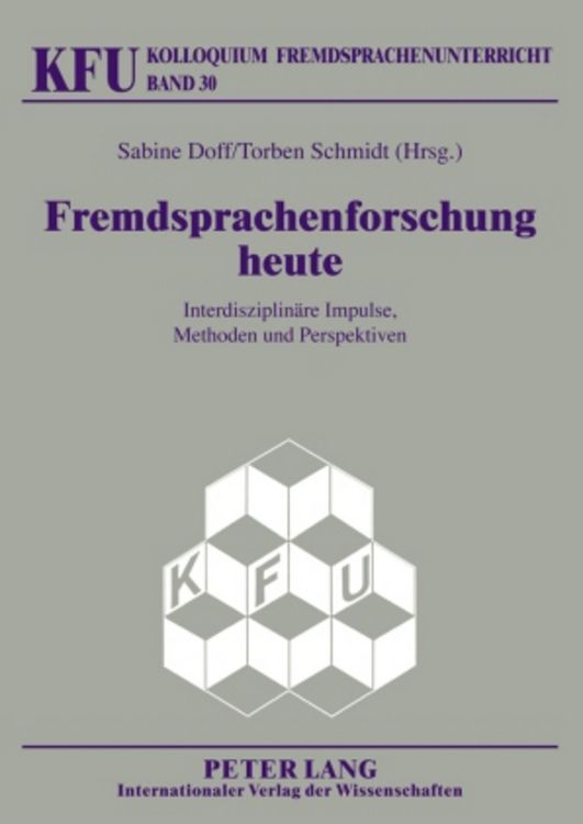 Produktbild: Fremdsprachenforschung heute