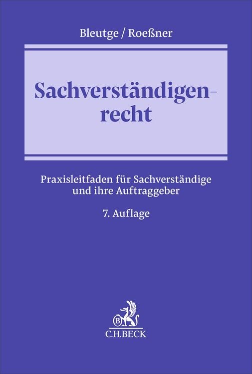 Produktbild: Sachverst&auml;ndigenrecht