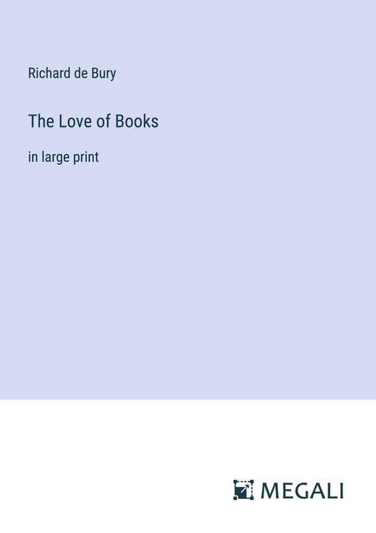 Produktbild: The Love of Books