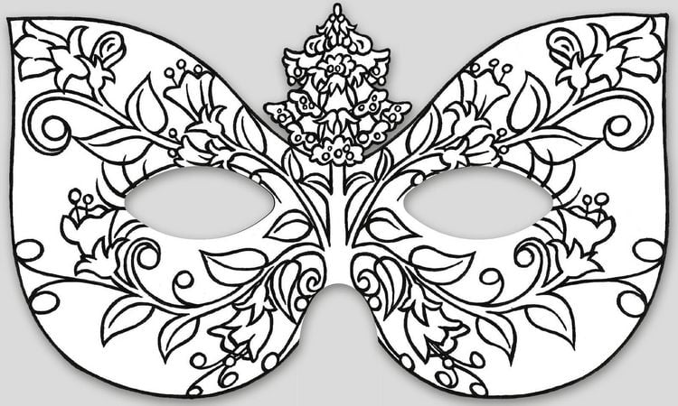 Produktbild: Feenmasken zum Ausmalen