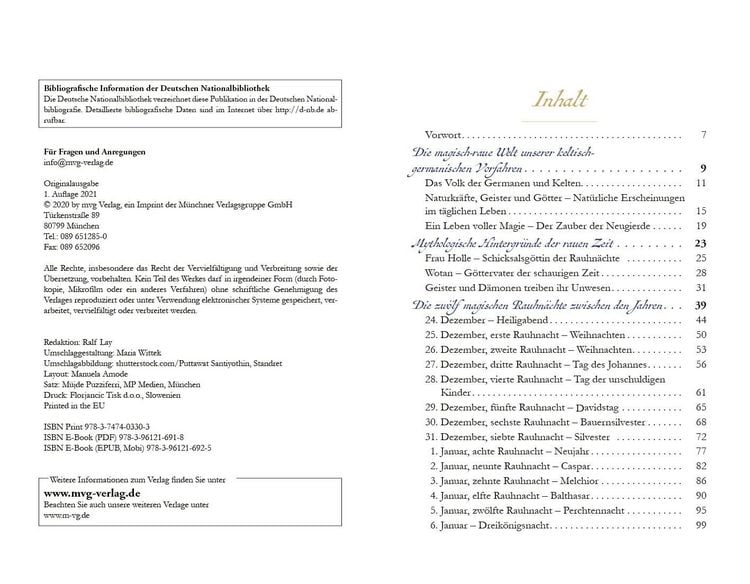 Produktbild: Geheimnisvolle Rauhn&auml;chte