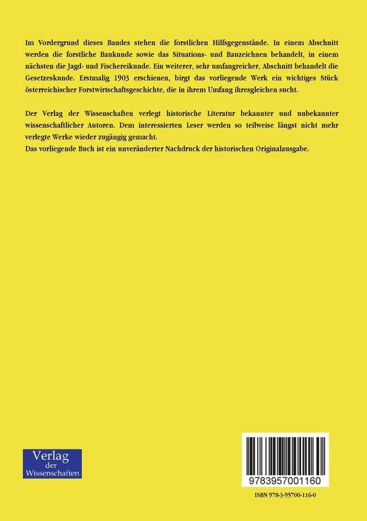Produktbild: Lehrbuch der Forstwirtschaft f&uuml;r Waldbau- und F&ouml;rsterschulen sowie zum forstlichen Unterrichte f&uuml;r Aspiranten des Forstverwaltungsdienstes