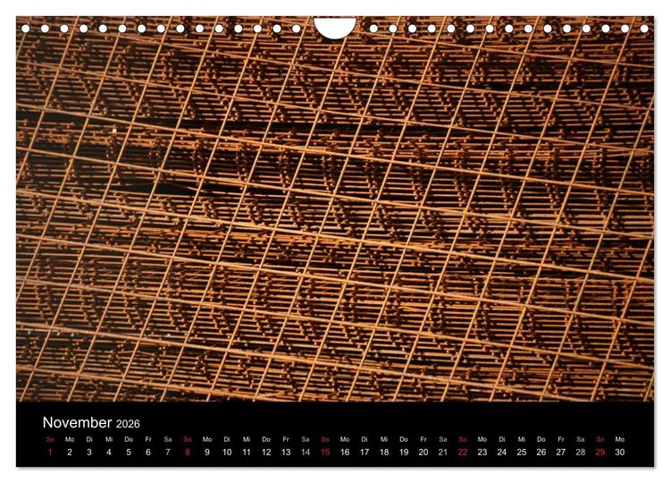 Produktbild: Baustellen (Wandkalender 2026 DIN A4 quer), CALVENDO Monatskalender