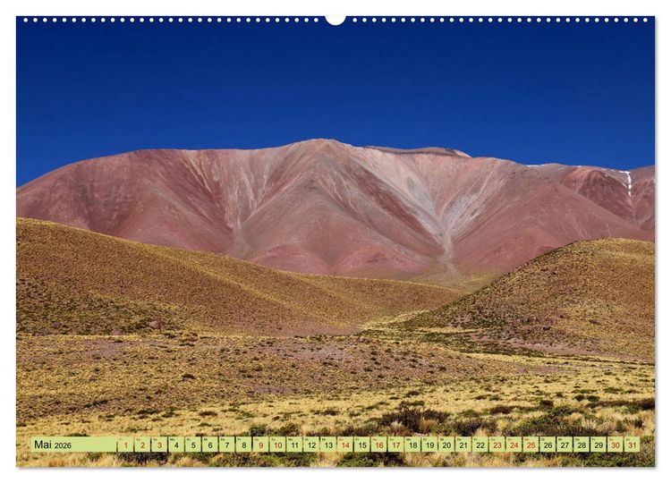 Produktbild: ATACAMA Wunder der Natur (hochwertiger Premium Wandkalender 2026 DIN A2 quer), Kunstdruck in Hochglanz