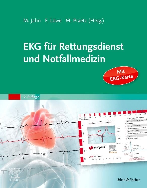 Produktbild: EKG für Rettungsdienst und Notfallmedizin
