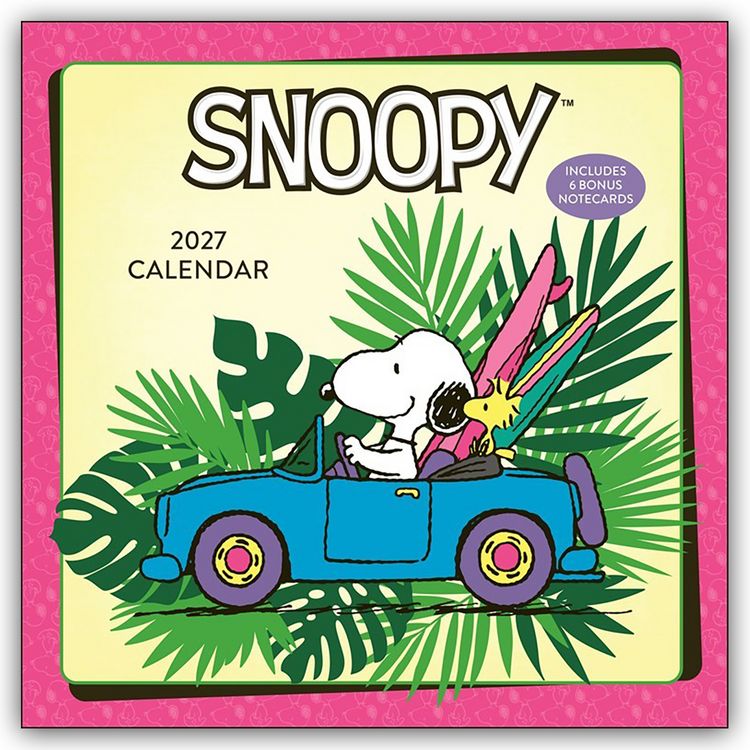 Produktbild: Snoopy 2027 &ndash; Wandkalender
