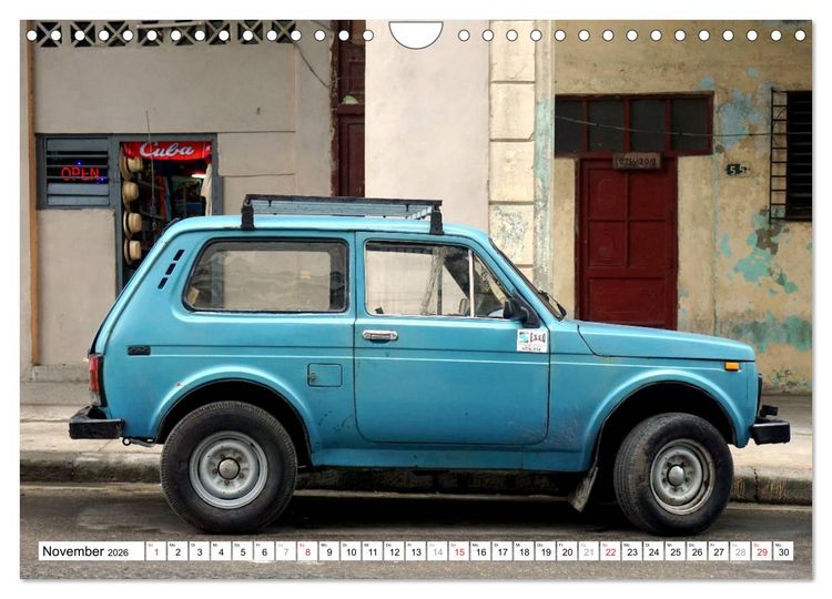 Produktbild: LADA NIVA - Russlands Dauer-L&auml;ufer (Wandkalender 2026 DIN A4 quer), CALVENDO Monatskalender