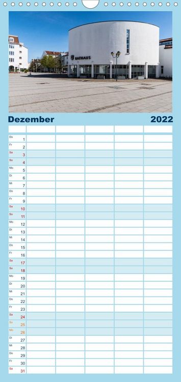 Produktbild: Familienplaner Unterhaching (Wandkalender 2022 , 21 cm x 45 cm, hoch)