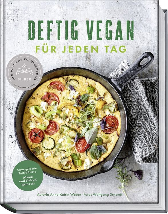 Produktbild: Deftig vegan f&uuml;r jeden Tag