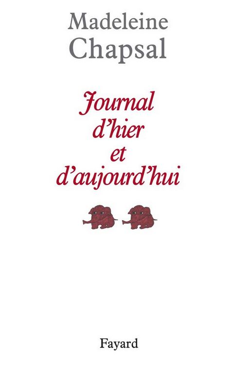 Produktbild: Journal d'hier et d'aujourd'hui