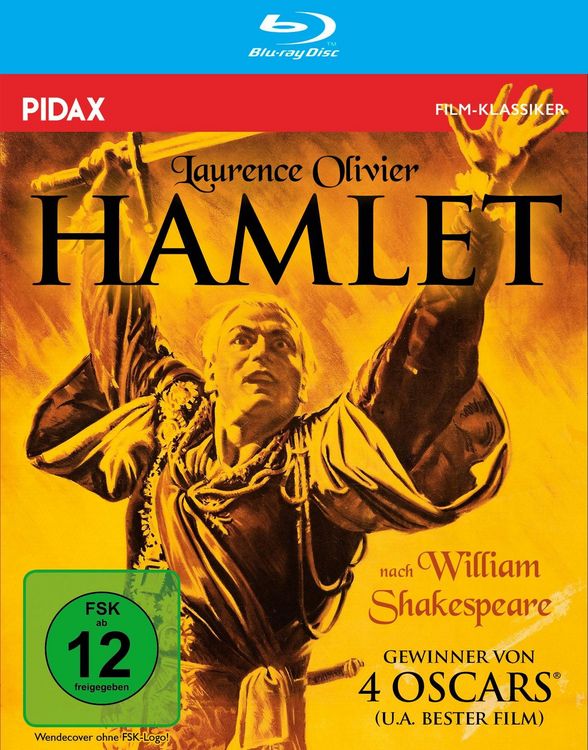 Produktbild: Hamlet / Oscar-preisgekr&ouml;nte Shakespeare-Verfilmung mit Starbesetzung (Pidax Film-Klassiker)
