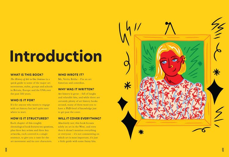 Produktbild: The History of Art in One Sentence