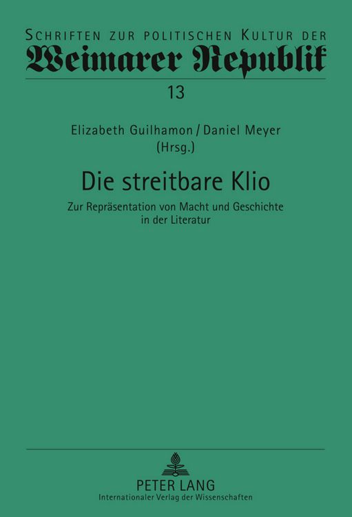 Produktbild: Die streitbare Klio
