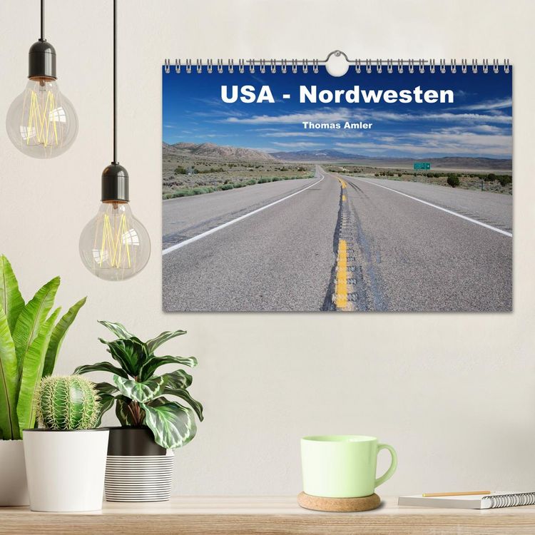 Produktbild: USA - Nordwesten (Wandkalender 2026 DIN A4 quer), CALVENDO Monatskalender