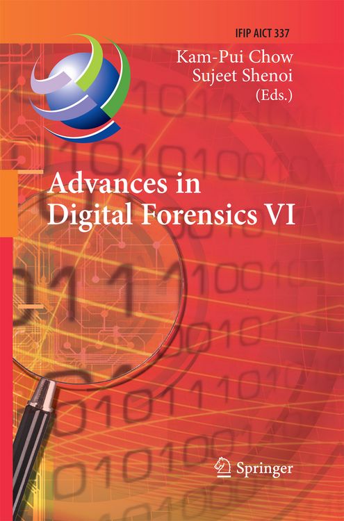 Produktbild: Advances in Digital Forensics VI