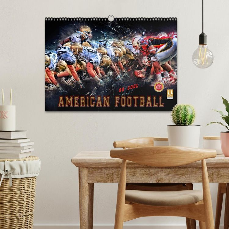 Produktbild: American Football - so cool (Wandkalender 2026 DIN A3 quer), CALVENDO Monatskalender