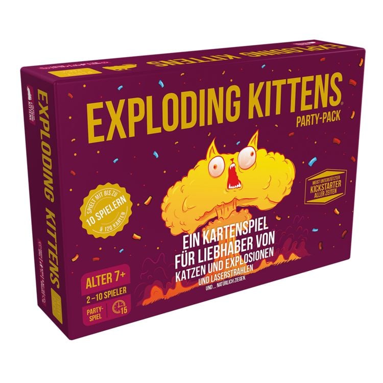 Bild vom Artikel Exploding Kittens Party-Pack vom Autor 