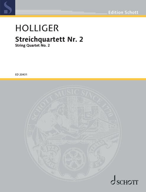 Produktbild: Streichquartett Nr. 2